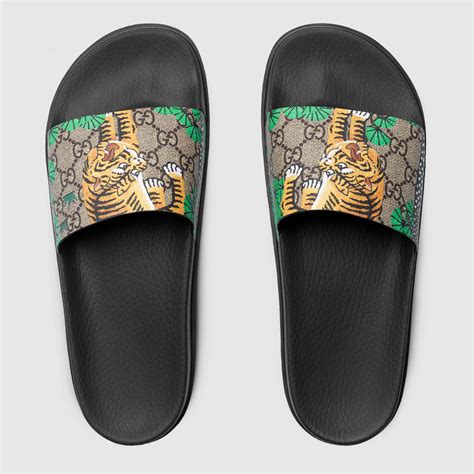 gucci bengal schoenen|Gucci bengal slide for sale.